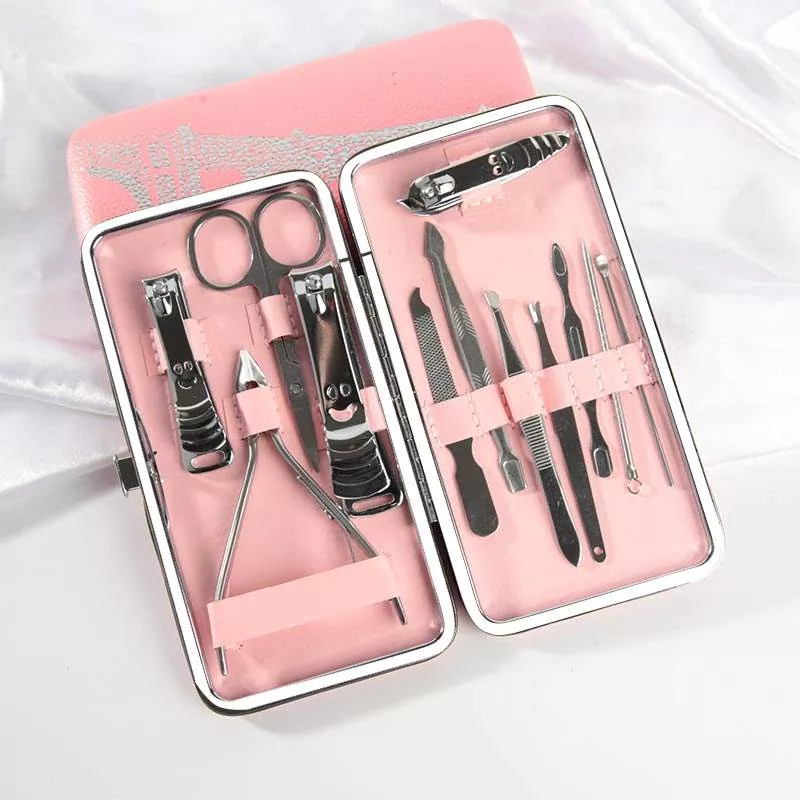 12pcs iltze ebakitzailea PU poltsarekin